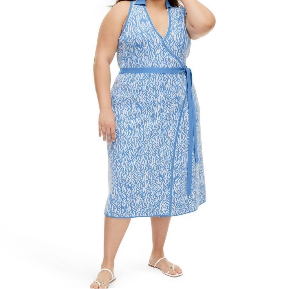 Diane Von Furstenberg Wrap Dress XXL